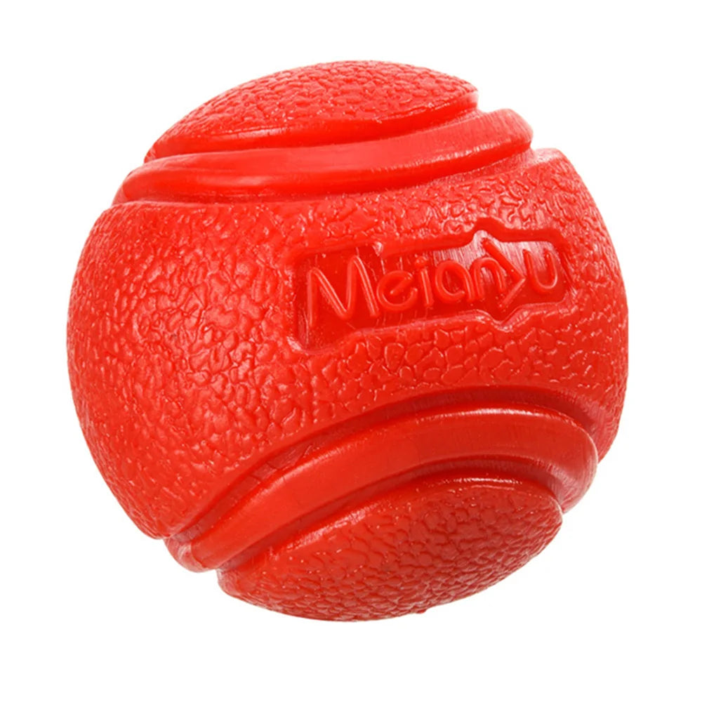 Tough Rubber Dog Ball