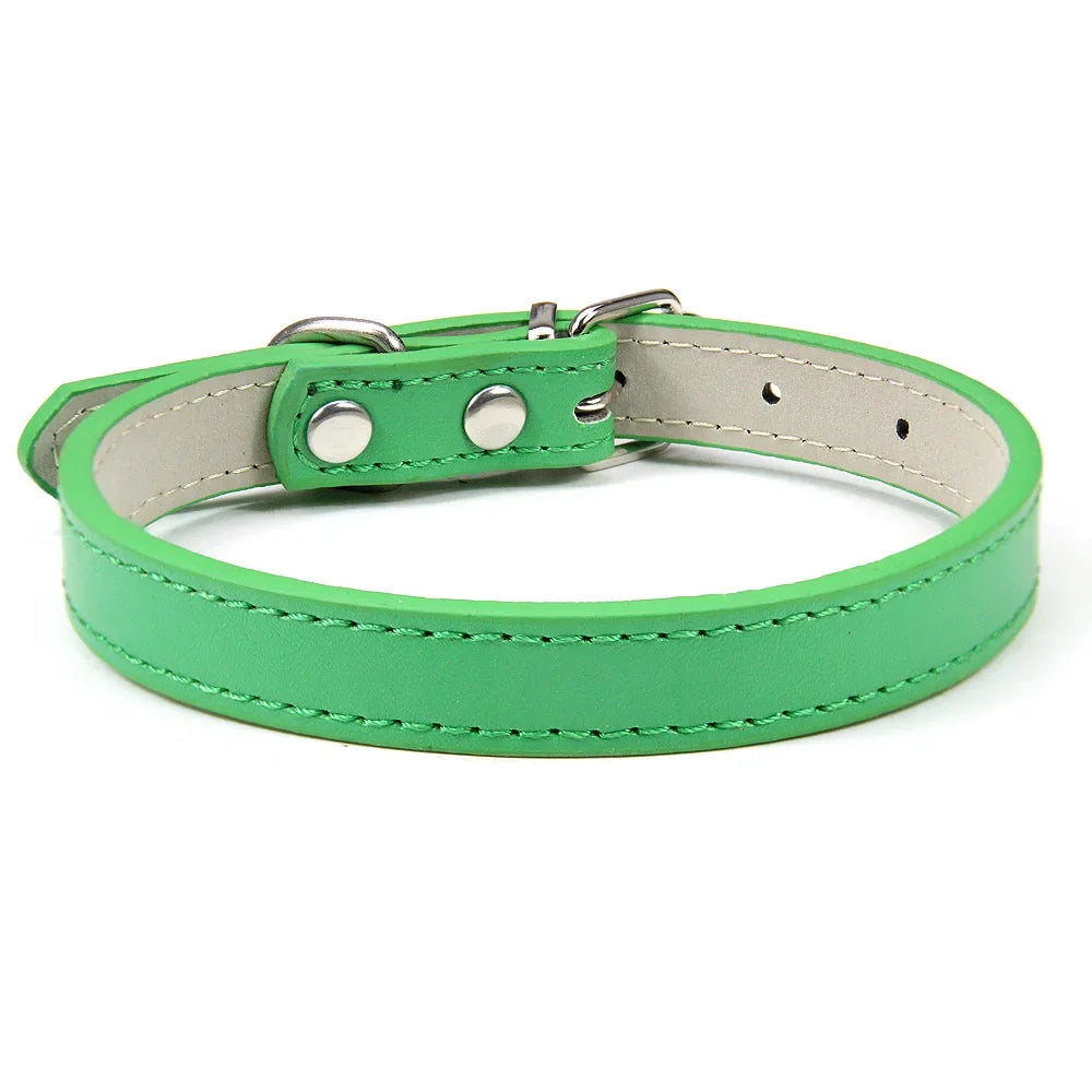 Leather collar