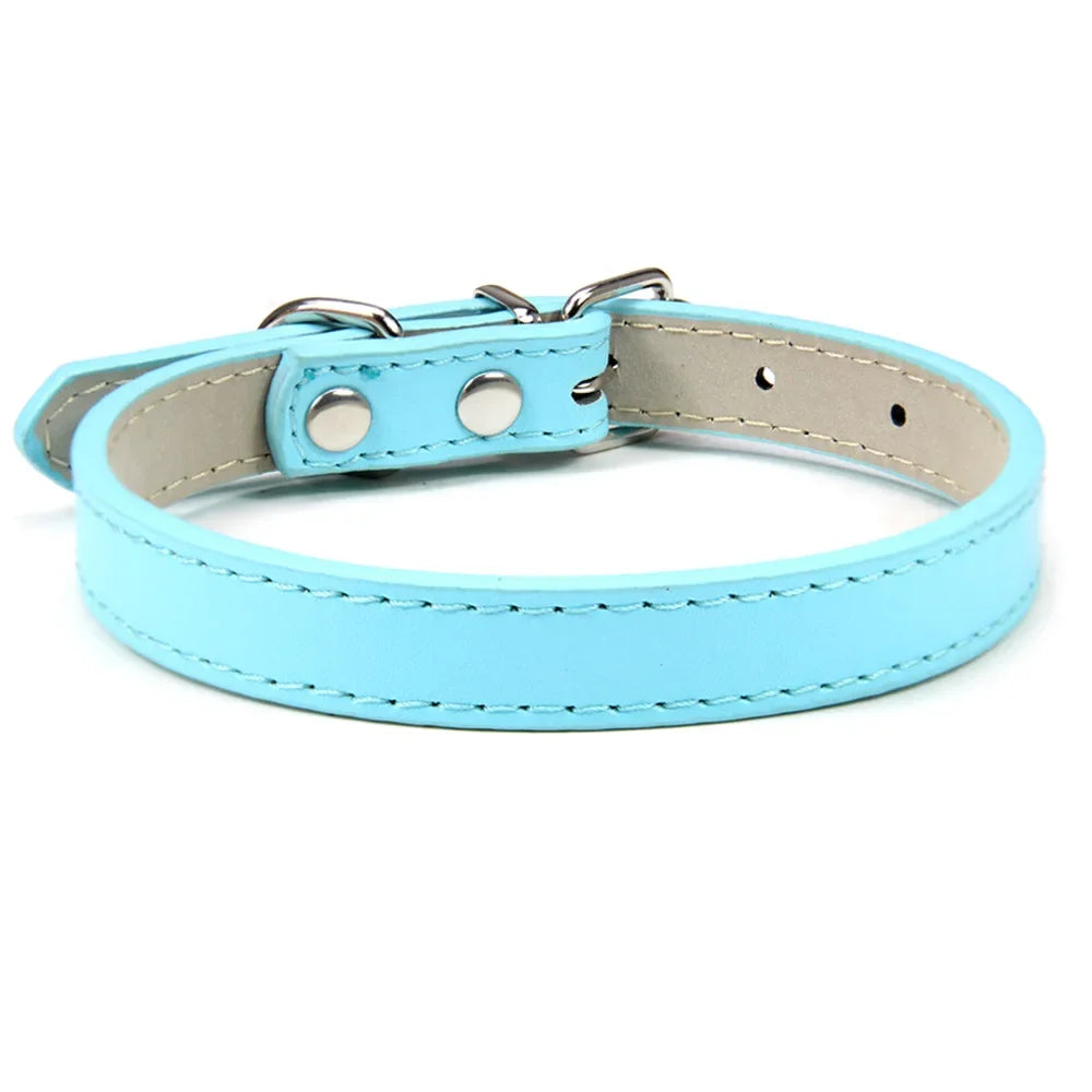 Leather collar