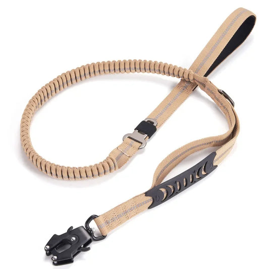 Heavy-Duty Tactical Bungee Dog Lead