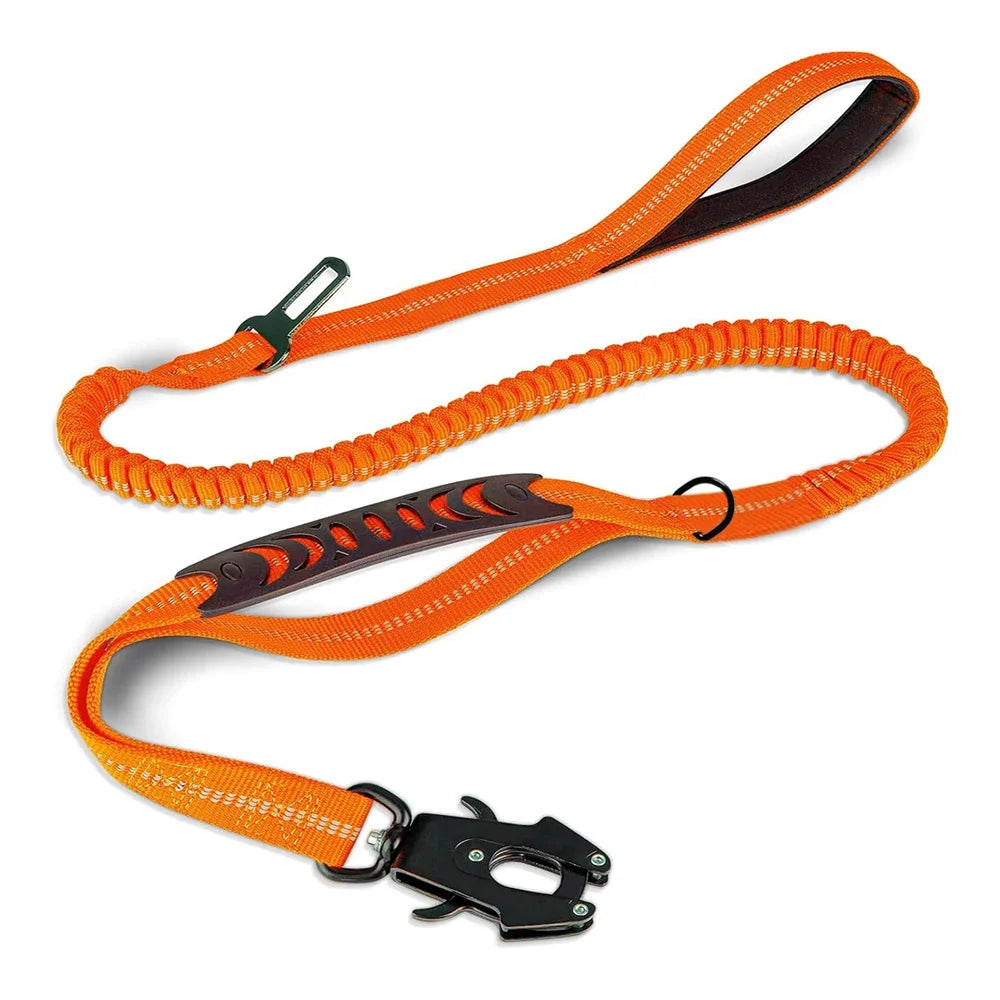 Heavy-Duty Tactical Bungee Dog Lead