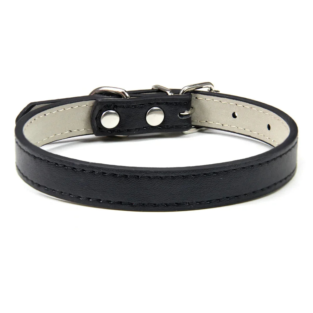 Leather collar