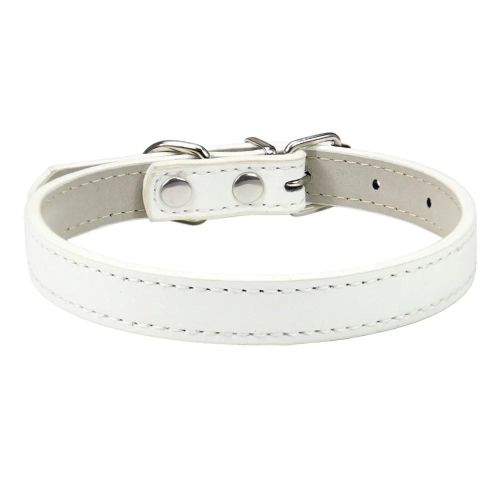 Leather collar