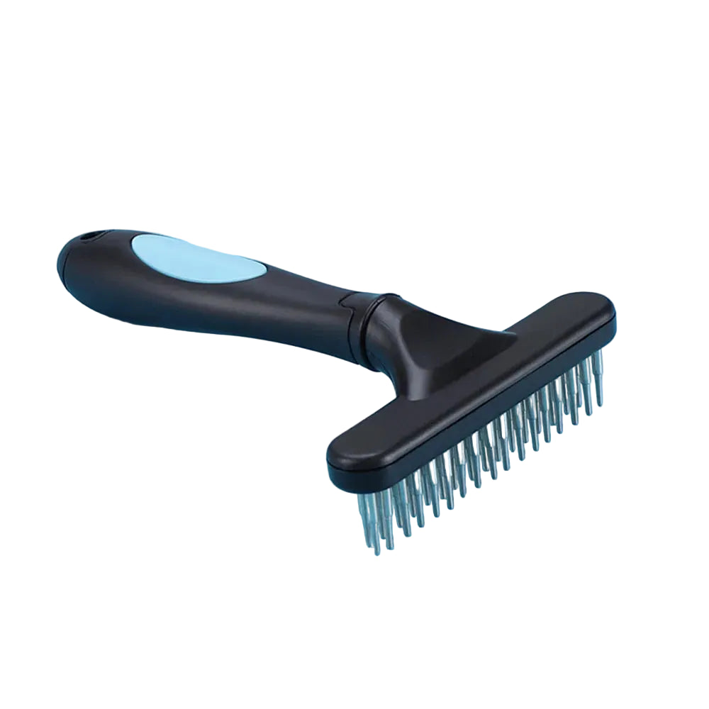 Double-Row Deshedding Rake Comb