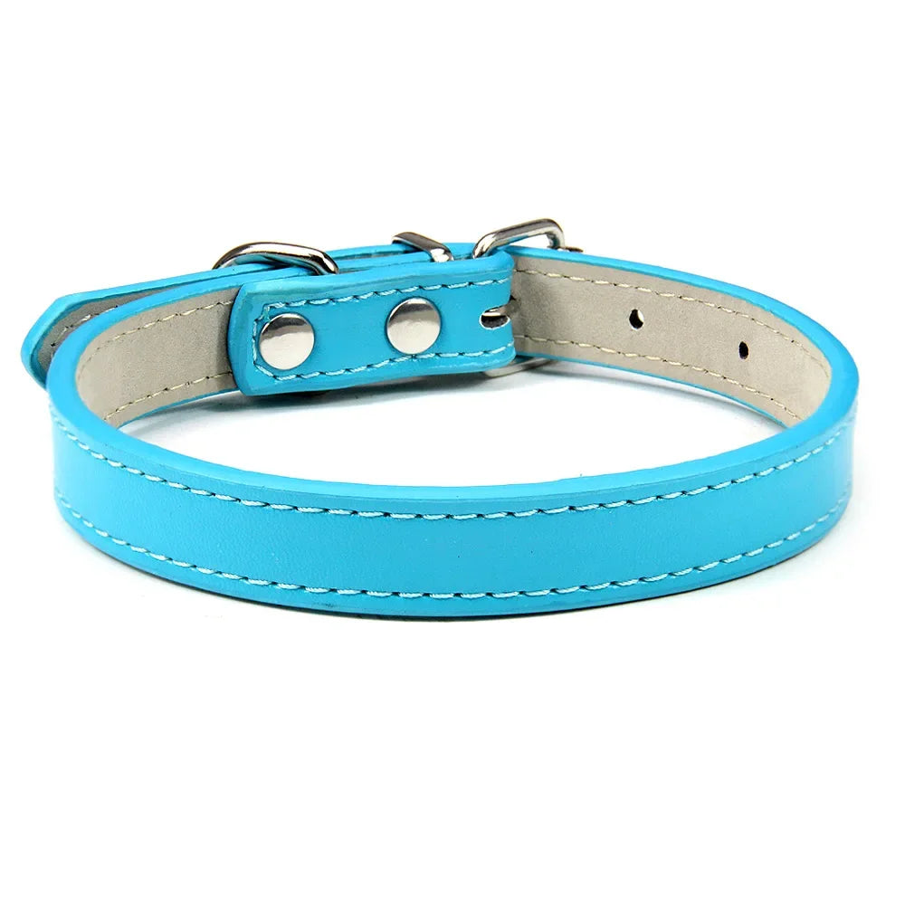 Leather collar