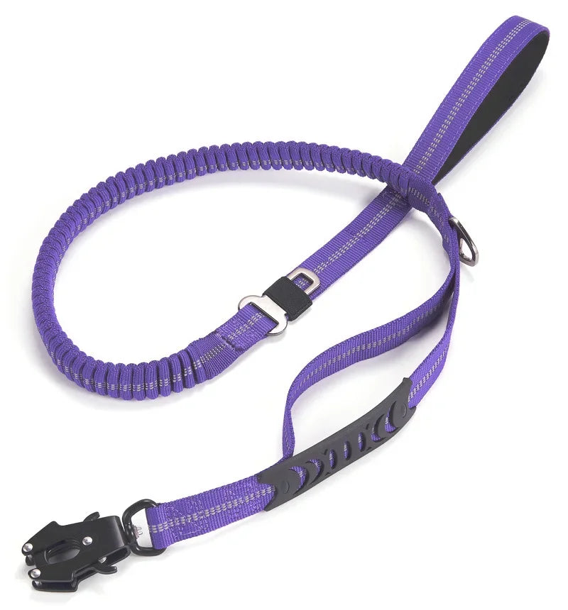 Heavy-Duty Tactical Bungee Dog Lead