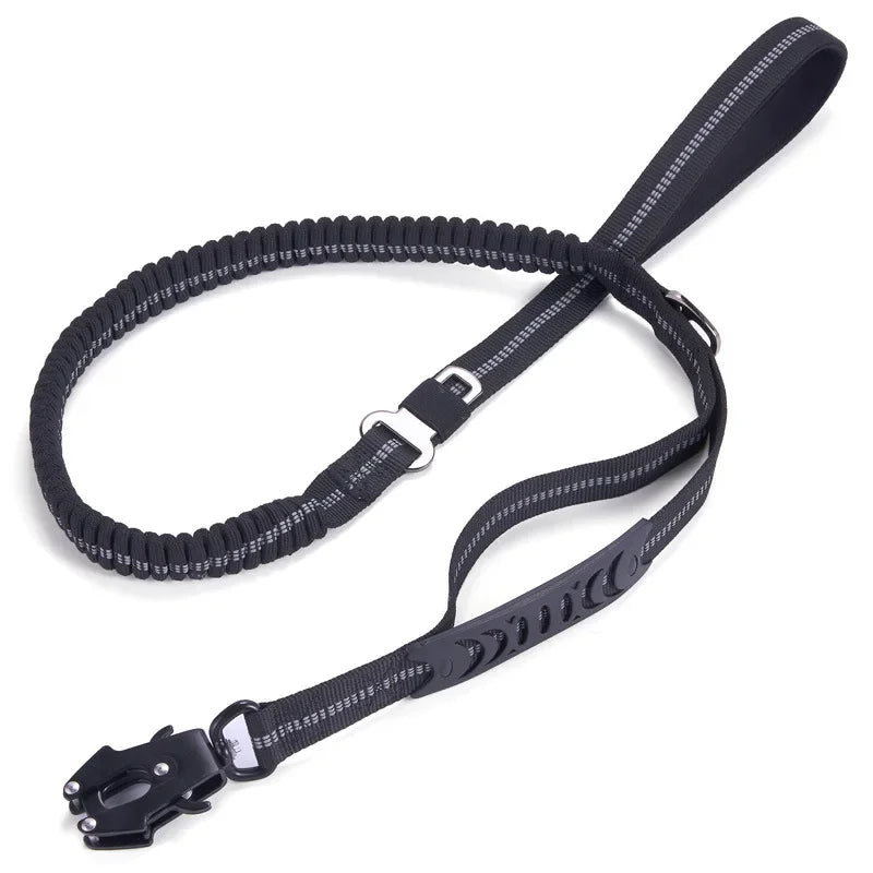 Heavy-Duty Tactical Bungee Dog Lead