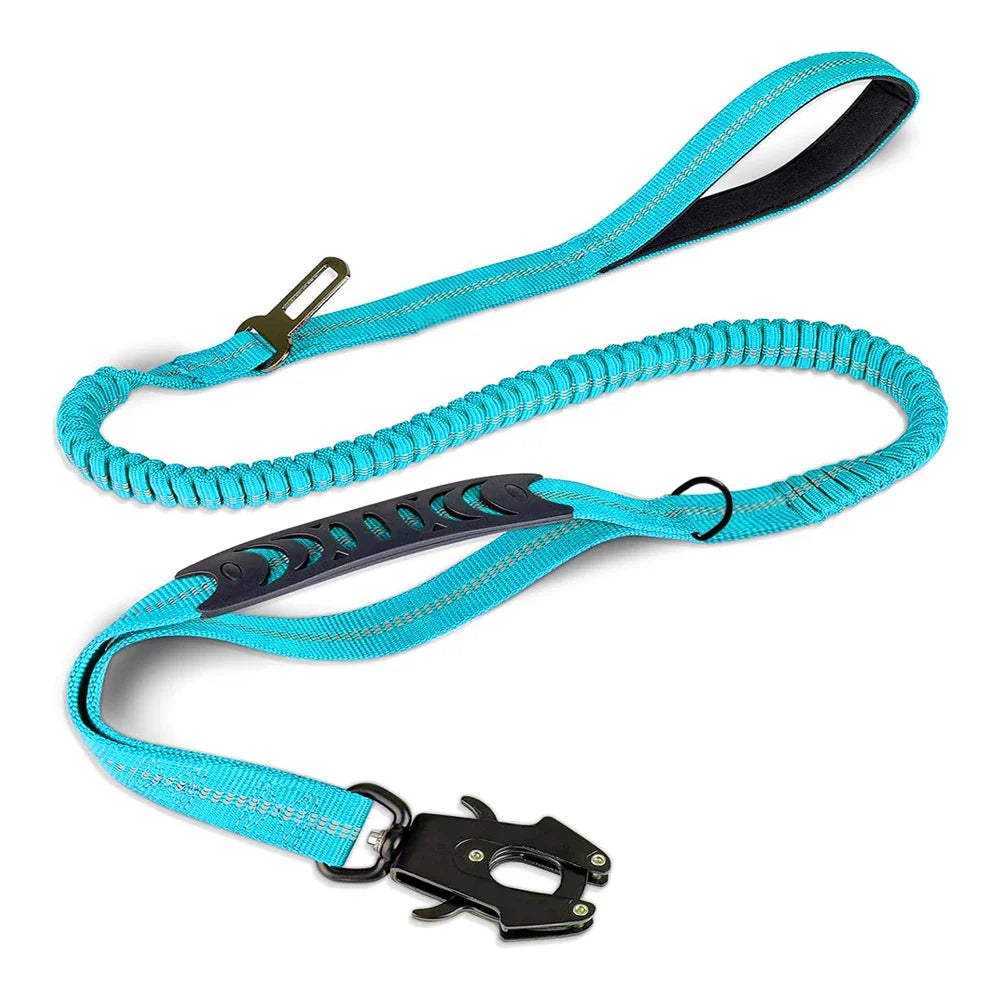Heavy-Duty Tactical Bungee Dog Lead