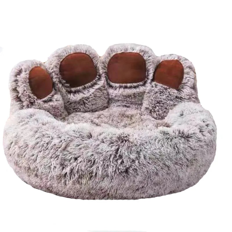 Fluffy Paw Dog Bed