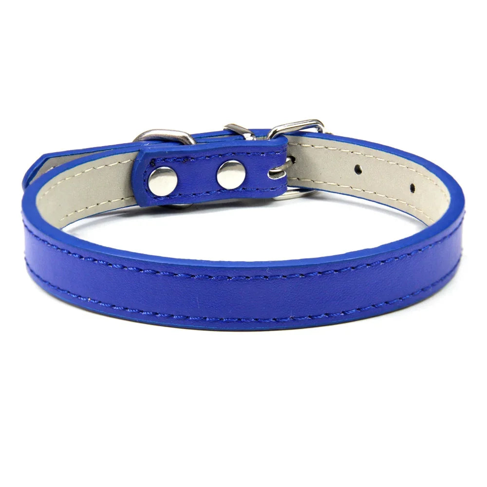 Leather collar