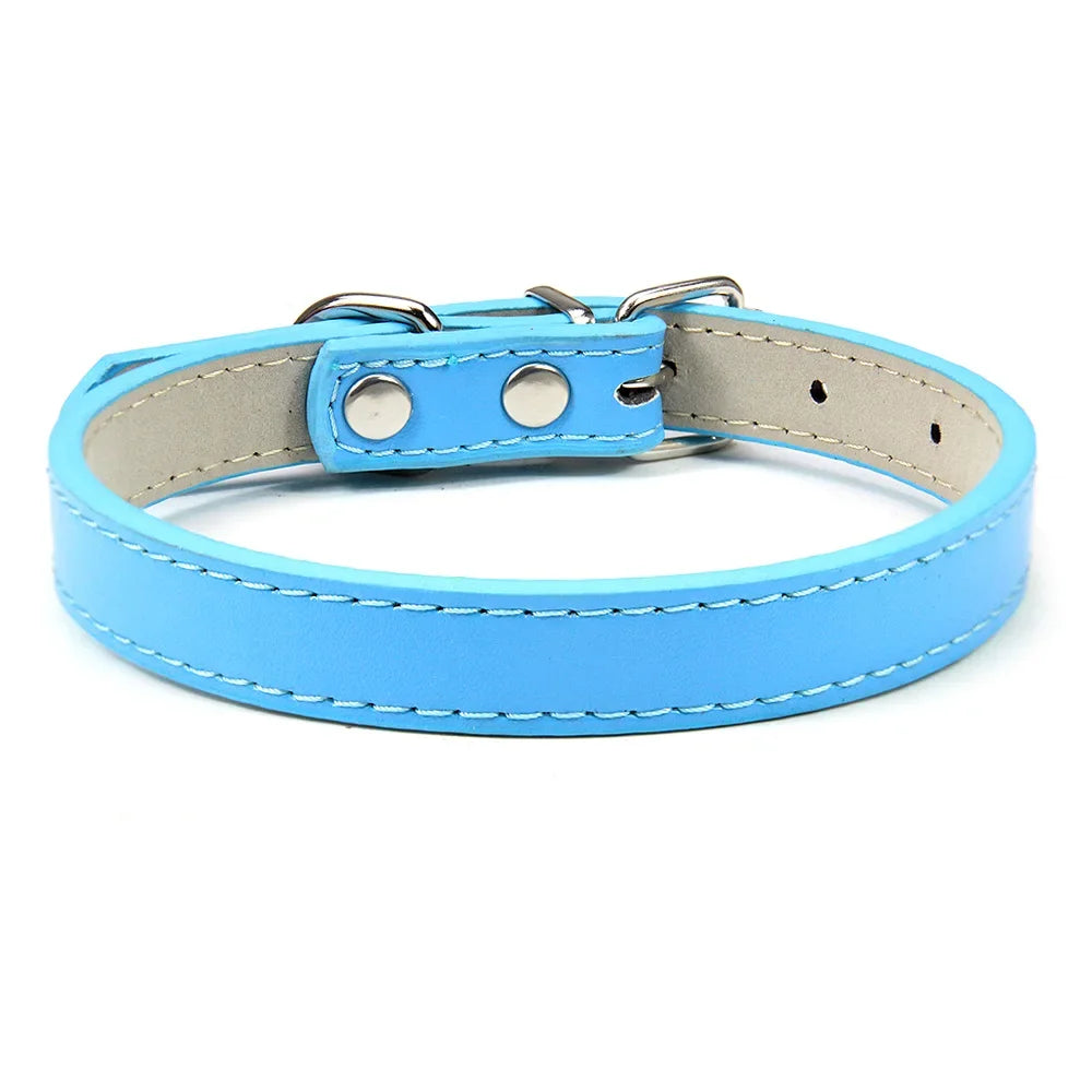 Leather collar