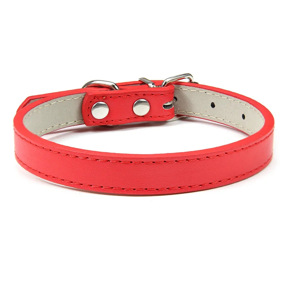 Leather collar