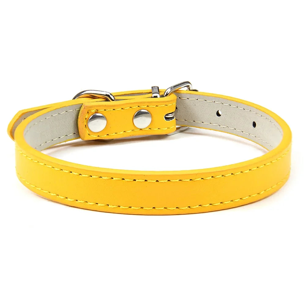 Leather collar