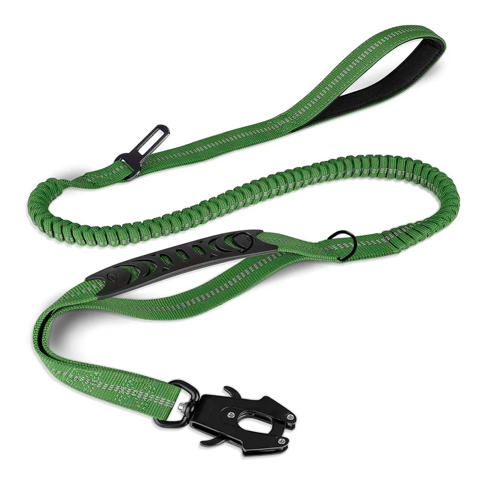 Heavy-Duty Tactical Bungee Dog Lead